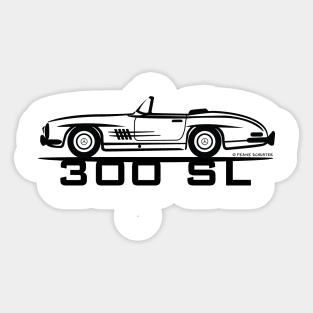 Mercedes-Benz 300 SL Convertible W198 Sticker